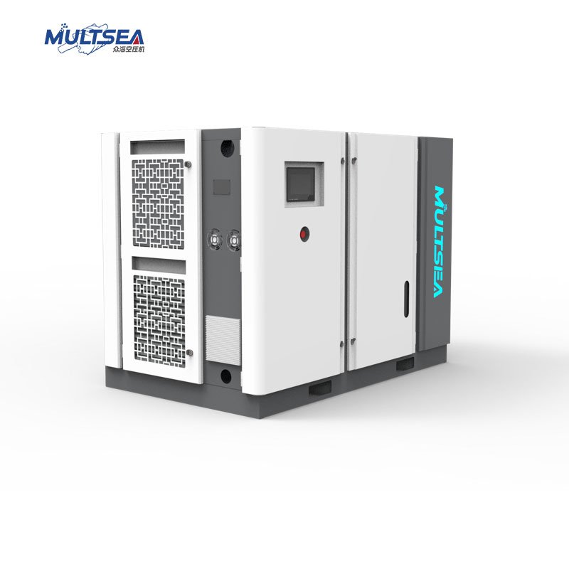 Multsea 7.5kw 22kw 37kw China Factory Compresor De Aire De Tornillo Oil Free Silent Screw Air Compressor