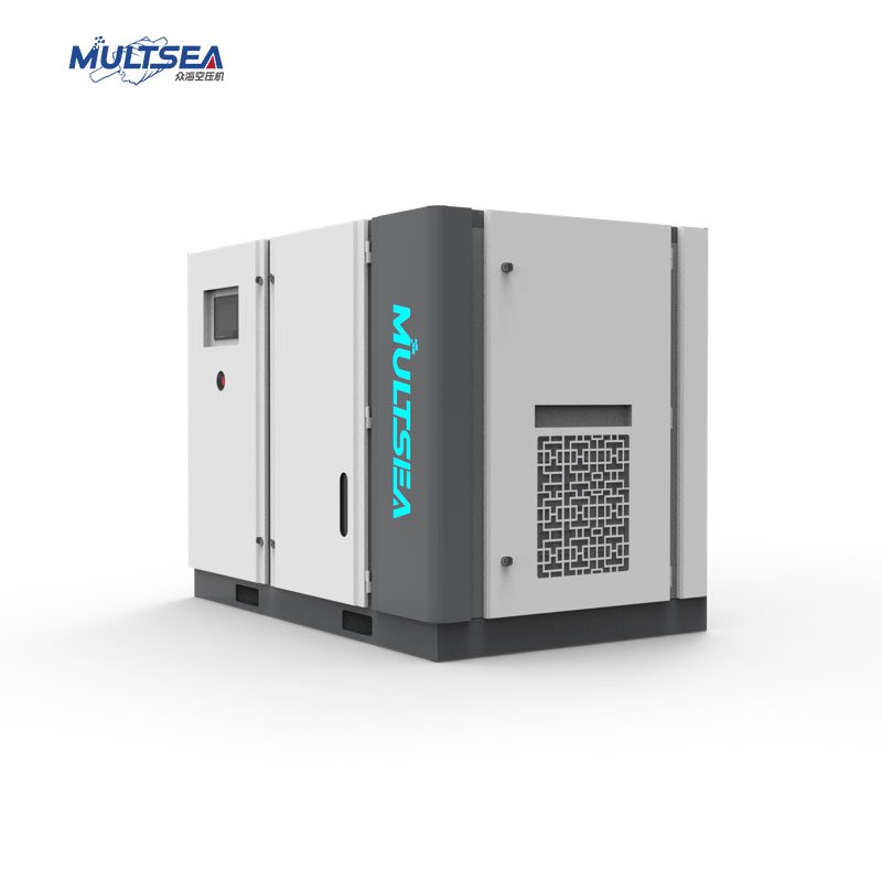 Multsea 7.5kw 22kw 37kw China Factory Compresor De Aire De Tornillo Oil Free Silent Screw Air Compressor