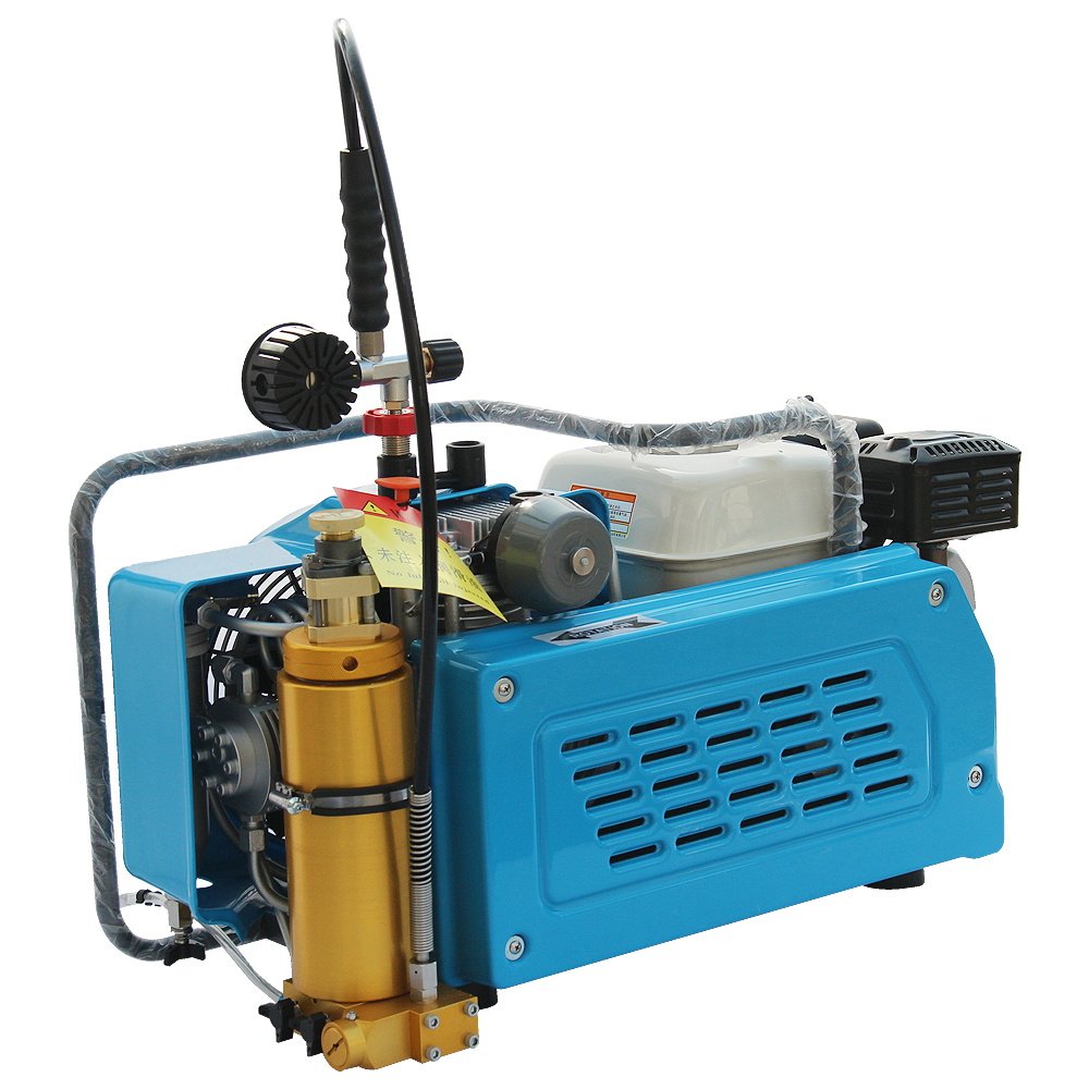 SCW100P Gasoline Gas Power High Pressure air Compressor for scuba Diving 5.5hp 300bar 3.5cfm