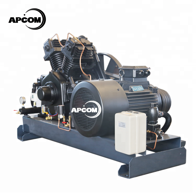 APCOM Hengda Manufacturer 2 3 4 Cylinder tank Industrial Reciprocating High Pressure Booster Piston Screw air Compressor De Ar