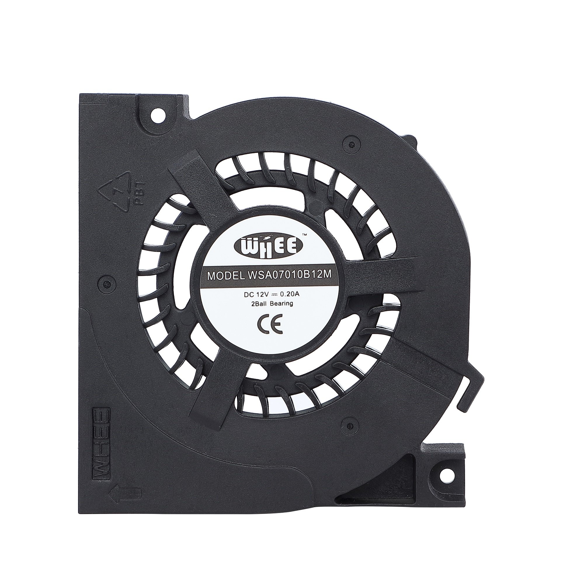 Manufacture DC 70mm Centrifugal Cooling Fan 7012 12V/24V Car Air Blower Fan Industrial Air Coolers Electric Ventilator