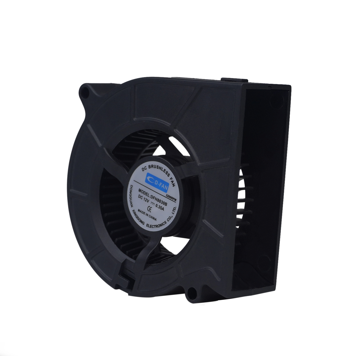 D-FAN Blower Fans Low Power High CFM 80mm 12v 24v DC Air Snail Blower