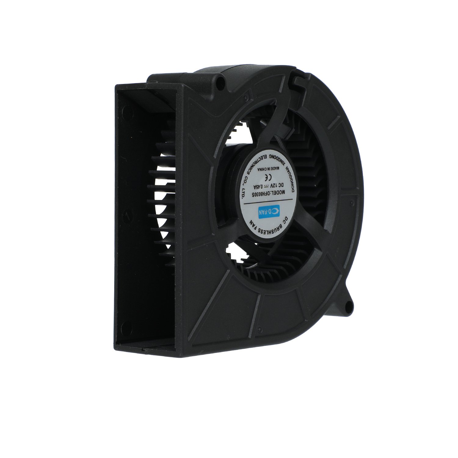 D-FAN Blower Fans Low Power High CFM 80mm 12v 24v DC Air Snail Blower