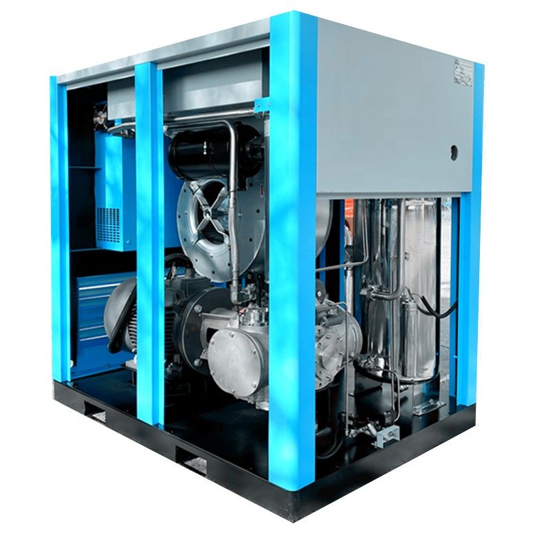 Hot Sale 18.5KW Oilfree Screw air Compressor 13bar High Pressure Screw air Compressor for Laser Machine Industry Factory Price