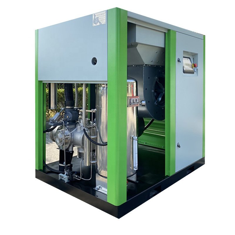 Hot Sale 18.5KW Oilfree Screw air Compressor 13bar High Pressure Screw air Compressor for Laser Machine Industry Factory Price