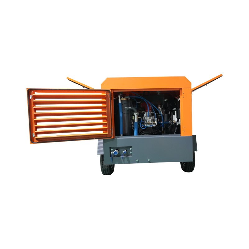 10 Bar 390 Cfm Portable Diesel Screw air Compressor