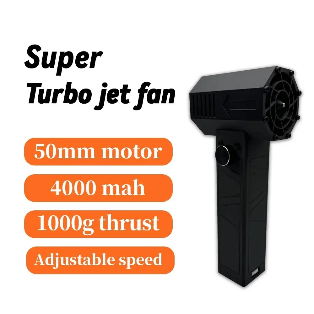 130000 Handheld Car Violent Blower Brushless Motor 1000W High Power Duct Fan,Turbo Fan XL Thrust 1000G Handheld Turbo Jet Fan