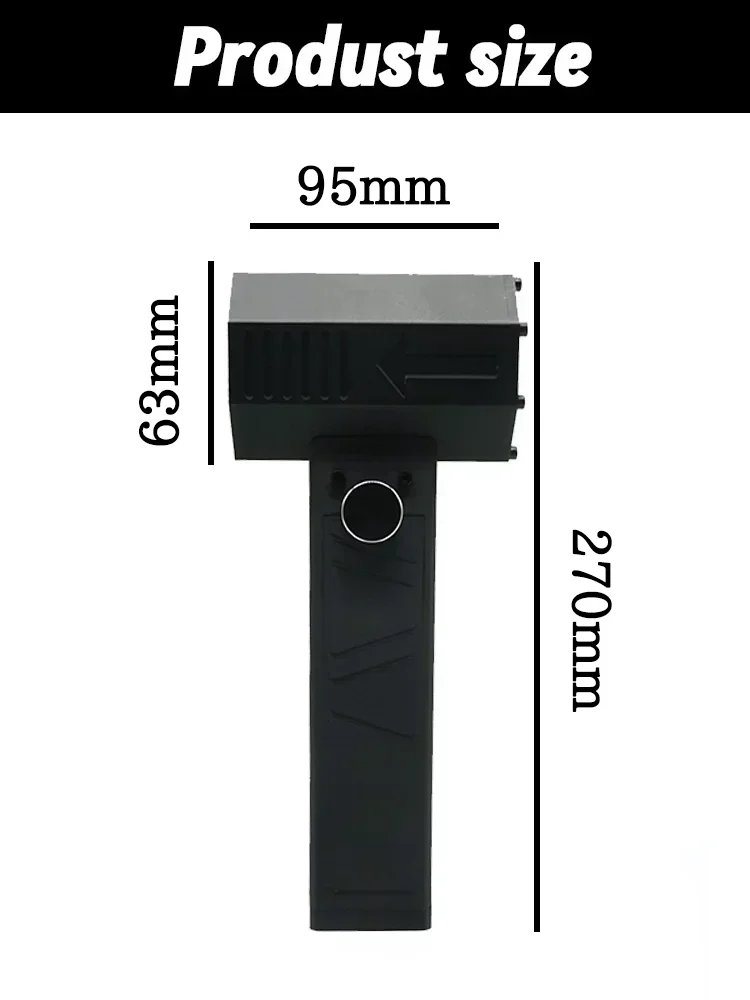 130000 Handheld Car Violent Blower Brushless Motor 1000W High Power Duct Fan,Turbo Fan XL Thrust 1000G Handheld Turbo Jet Fan