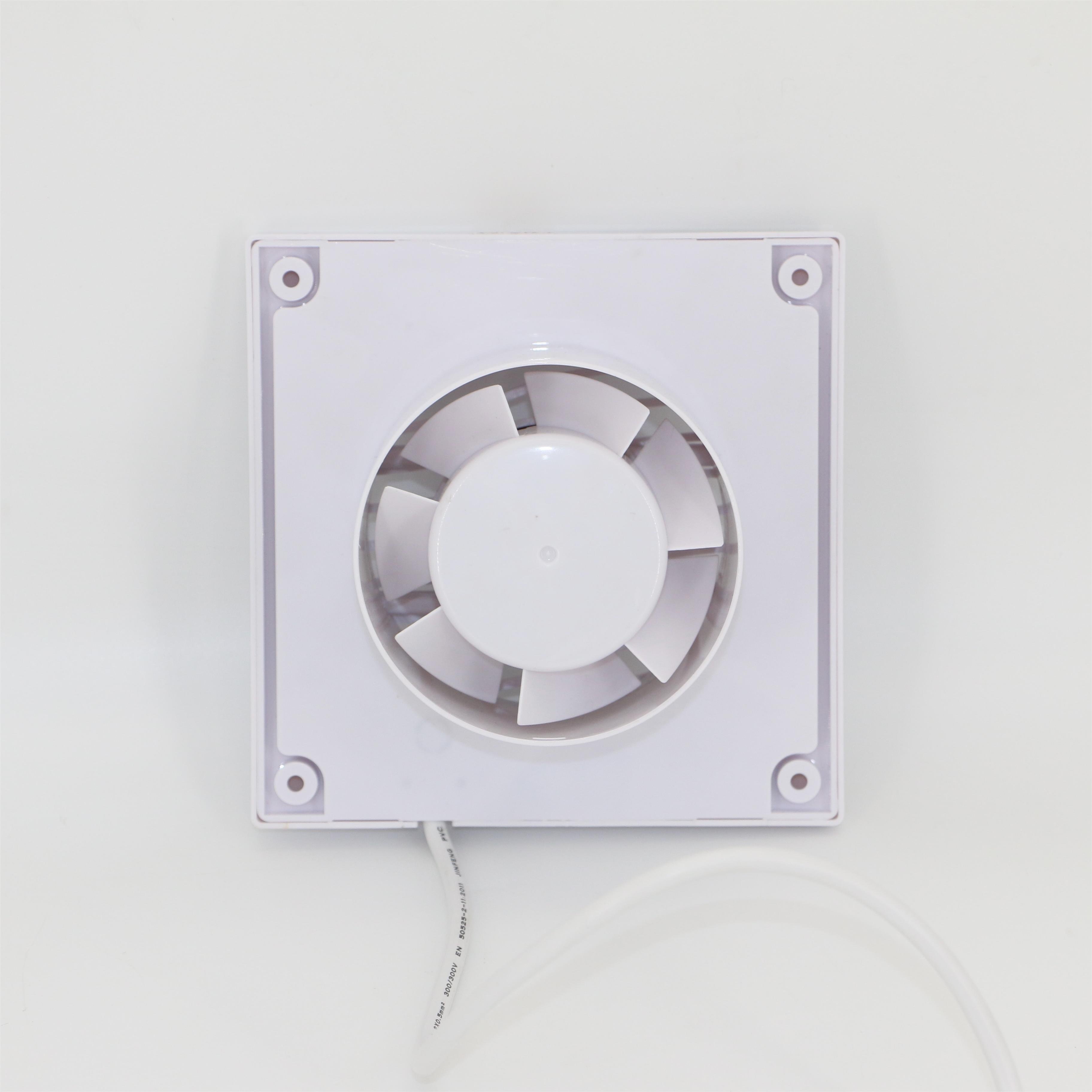 220v 240v AC Plastic Electric Home Small Size Bathroom Ventilation With Light Window Wall Mounted Portable Exhaust Fan