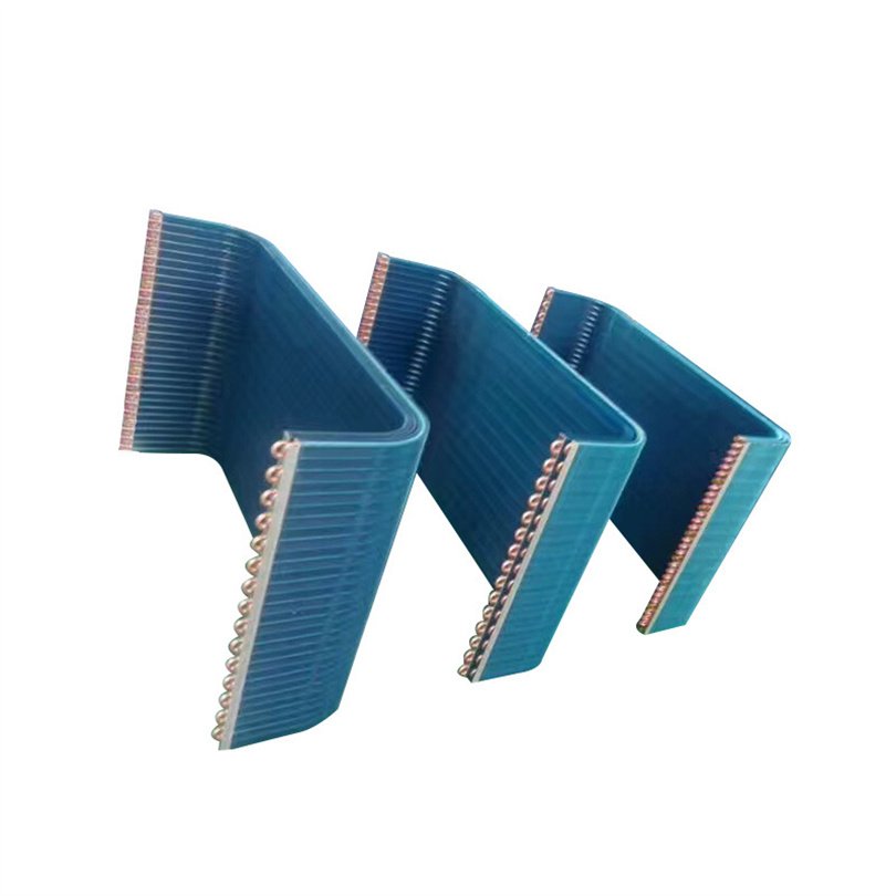 L Shaped Evaporator for Air Conditioning Equipment OEM Shapes Condensate Pump for Air Conditioner Provided Green Engine Radiator