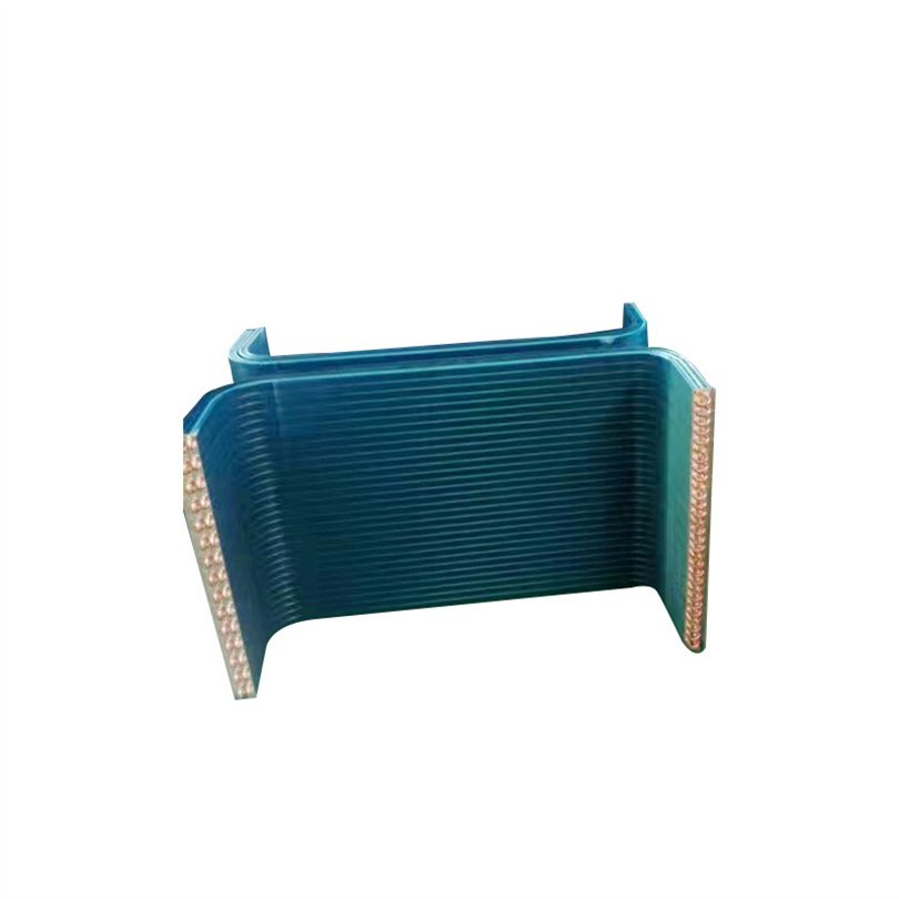 L Shaped Evaporator for Air Conditioning Equipment OEM Shapes Condensate Pump for Air Conditioner Provided Green Engine Radiator