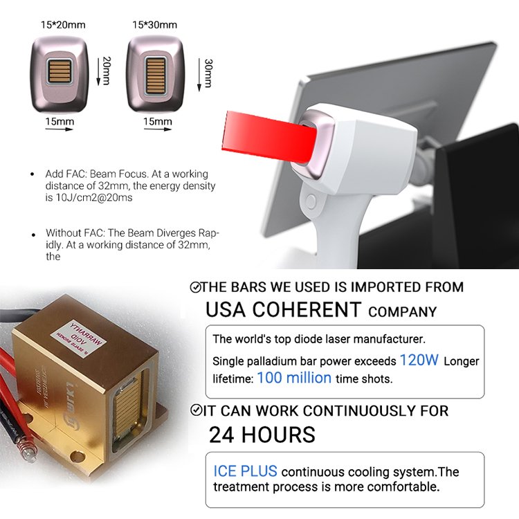 Areslite 4 Wavelengths Laser Diode 808nm 755 808 940 1064NM Laser Beauty Equipment for Hair Removal