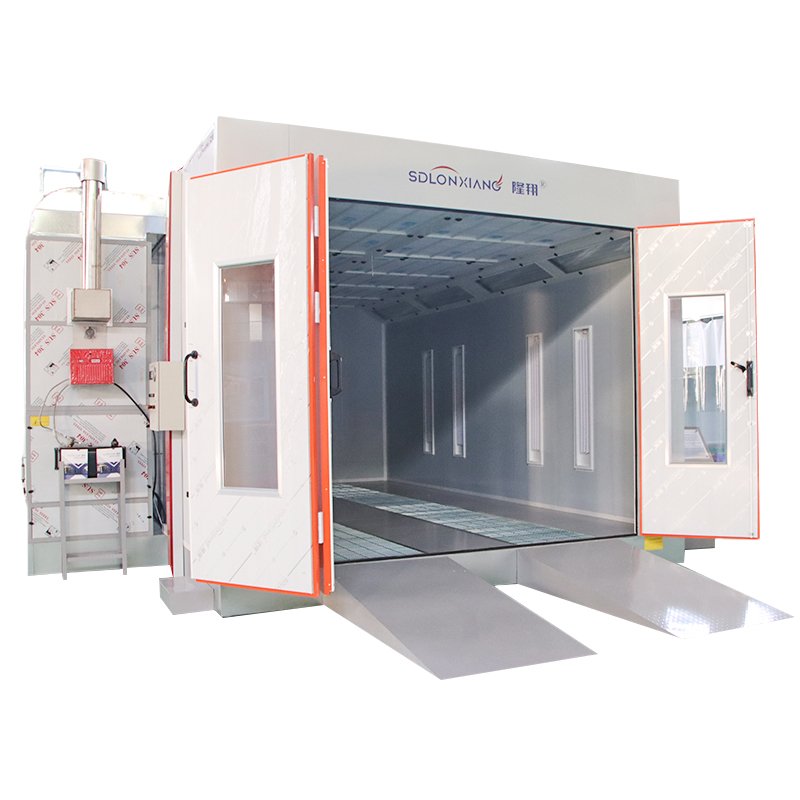 Best-Selling Efficient LED Lighting Spray Booths for Car Painting Effective Diesel Burner with Heating for Diesel