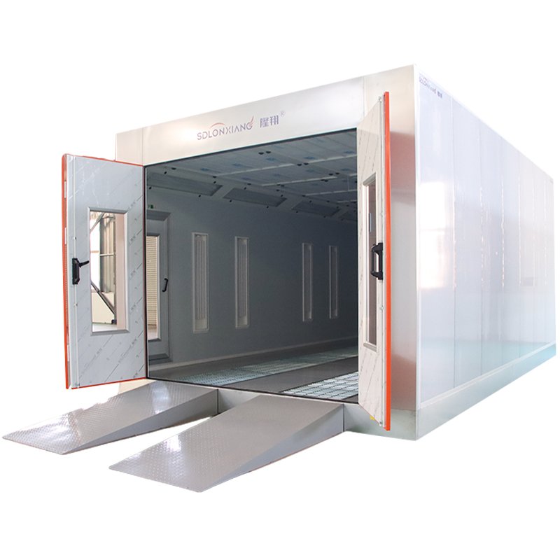 Best-Selling Efficient LED Lighting Spray Booths for Car Painting Effective Diesel Burner with Heating for Diesel