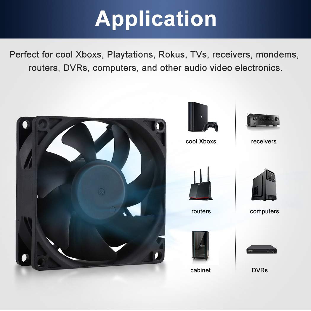 Wholesale 5V 12V 24V 110V 220V 20~220mm 40mm 60mm 80mm 90mm 120mm PWM AC DC Cooling Fan Blower Fan