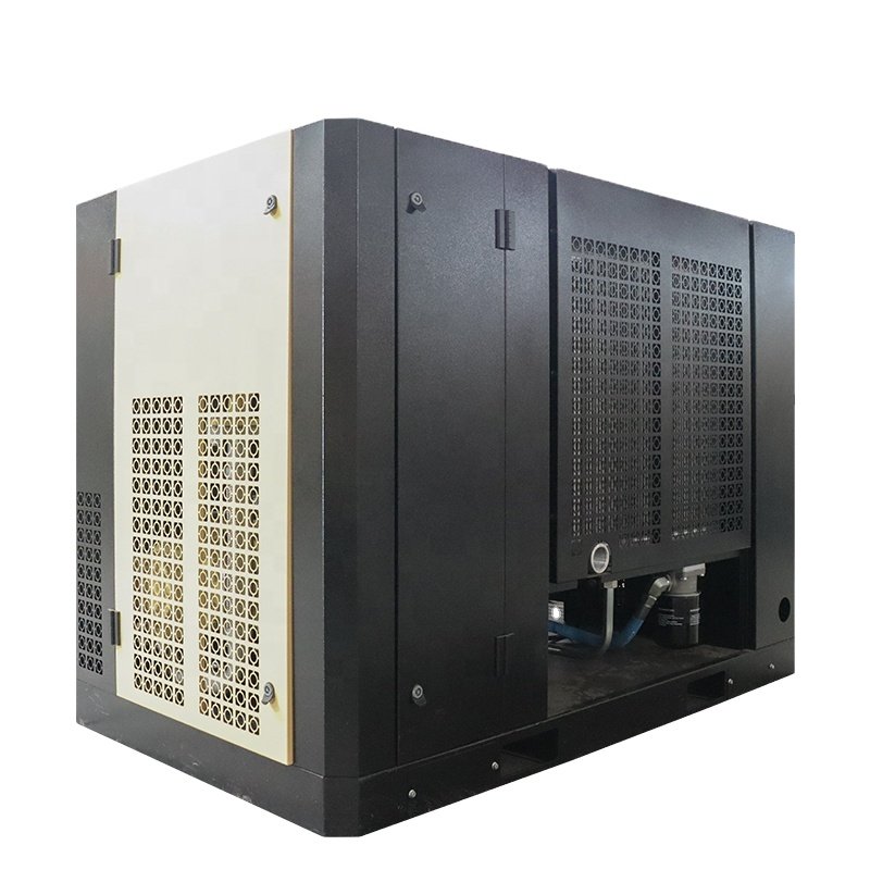 High Pressure General Industrial Rotary air Compressors 7.5kw 15kw 22kw 380V 50HZ Pcp air Compressor with air tank and Dryer