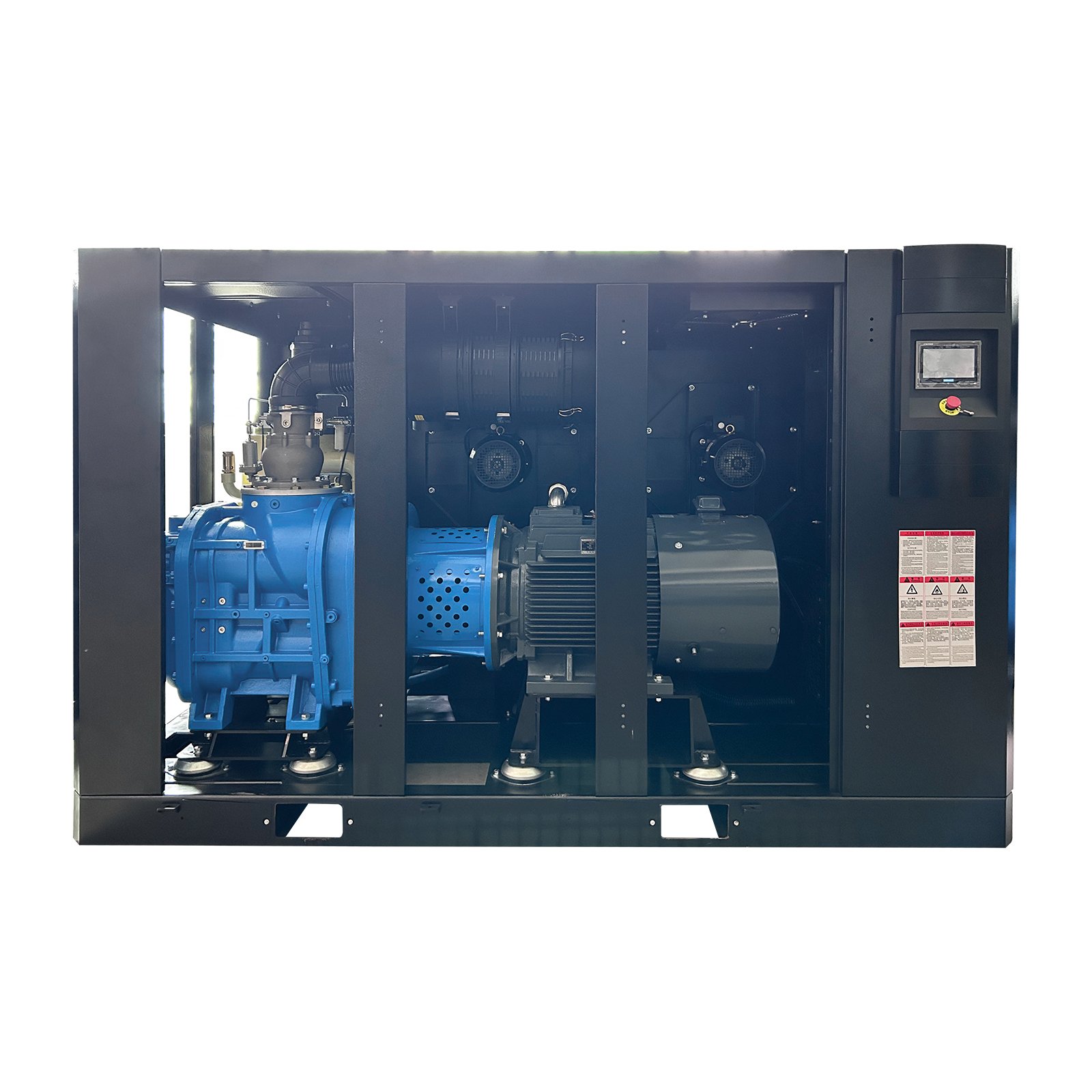 High Pressure General Industrial Rotary air Compressors 7.5kw 15kw 22kw 380V 50HZ Pcp air Compressor with air tank and Dryer