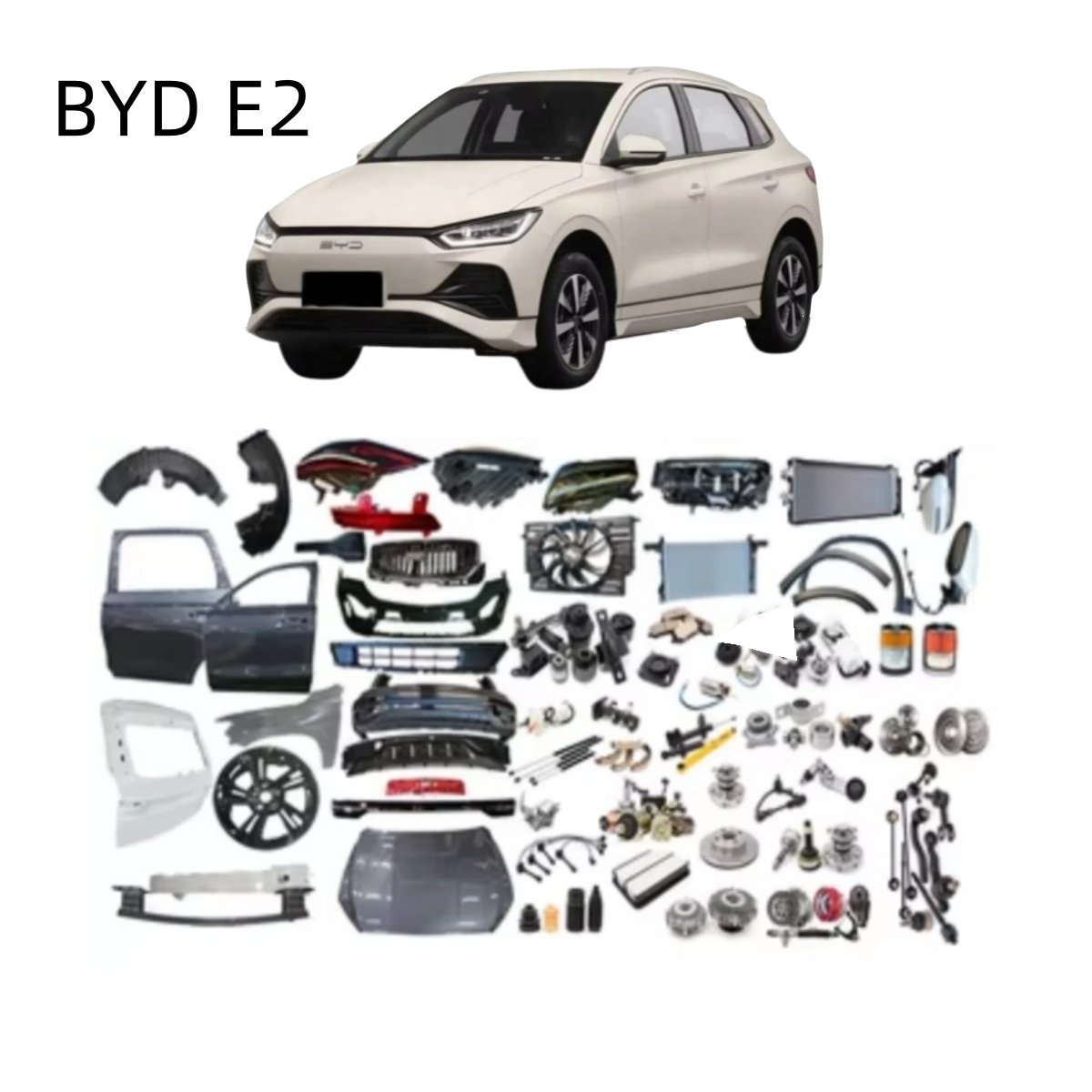 NAP Superior Auto Parts New Energy Electric Vehicle Spare Parts for BYD QING E2/E3/F0/F3/F3R/F6/G3/G5/G6/L3/M6 Accessory Rich