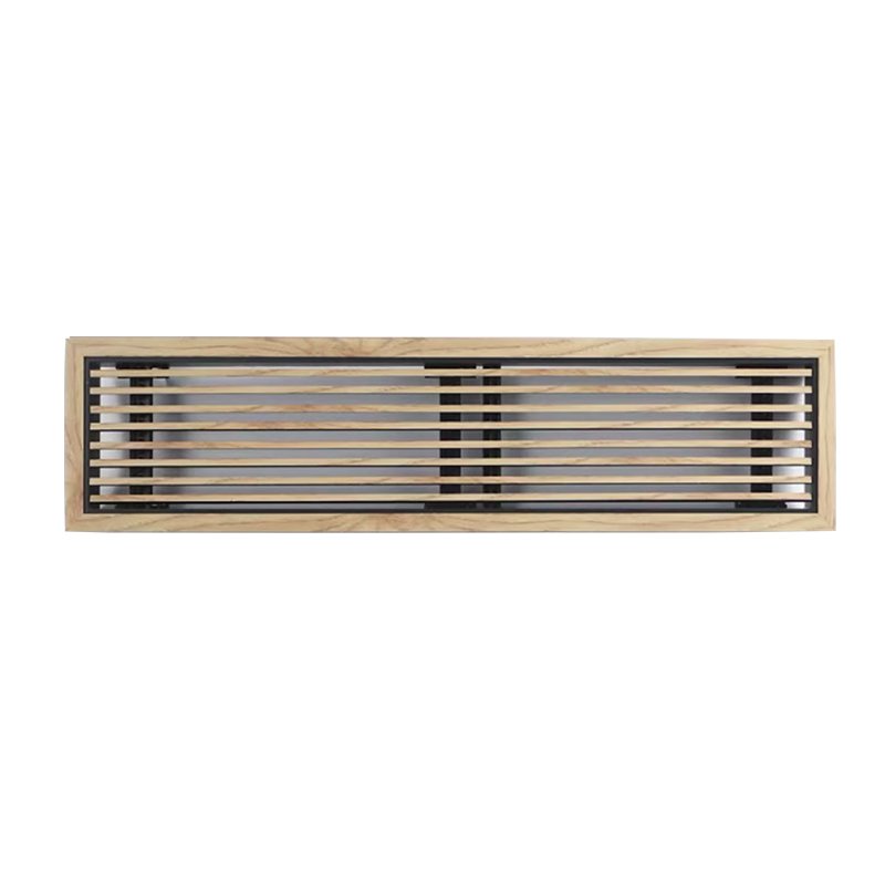 Non Condensing Detachable Wood Color Grain Grille for Central Air Conditioning Vents