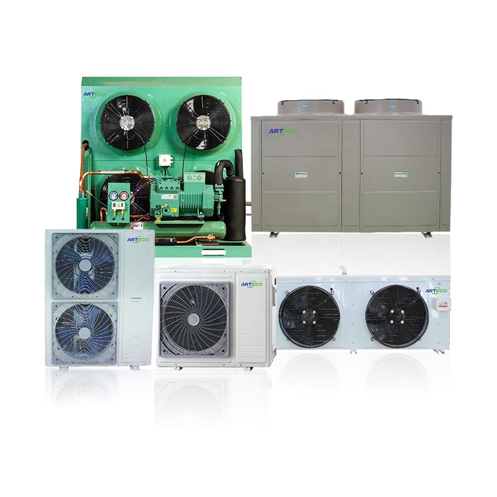 Factory 3hp 5hp 6hp 10hp 20hp Germany Air Cooled Compressor Condensing Unit for Cooling System Refrigeration