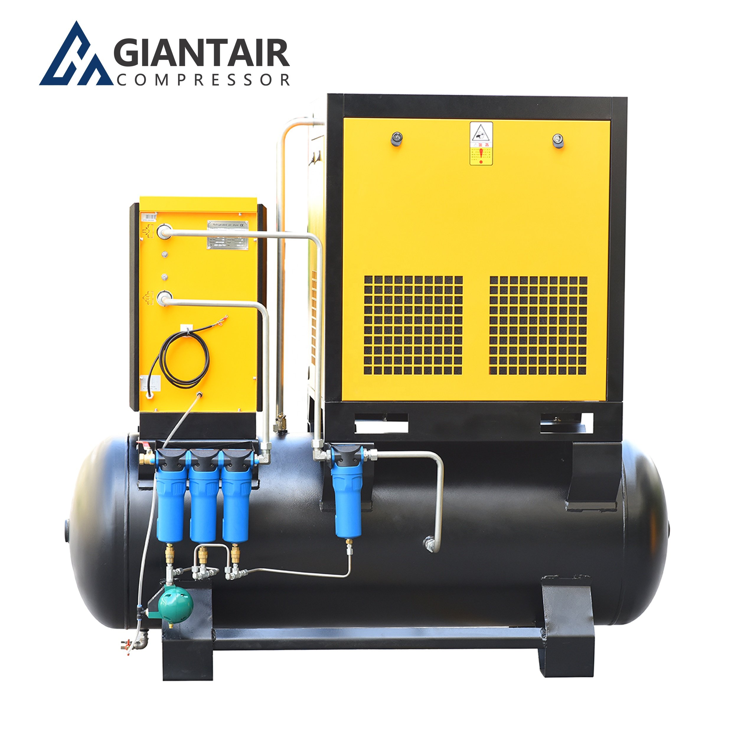 General Industrial air Compressors 5.5kw/7.5kw/11kw/15kw All in One Screw air Compressor Air-compressors for Laser Cutting