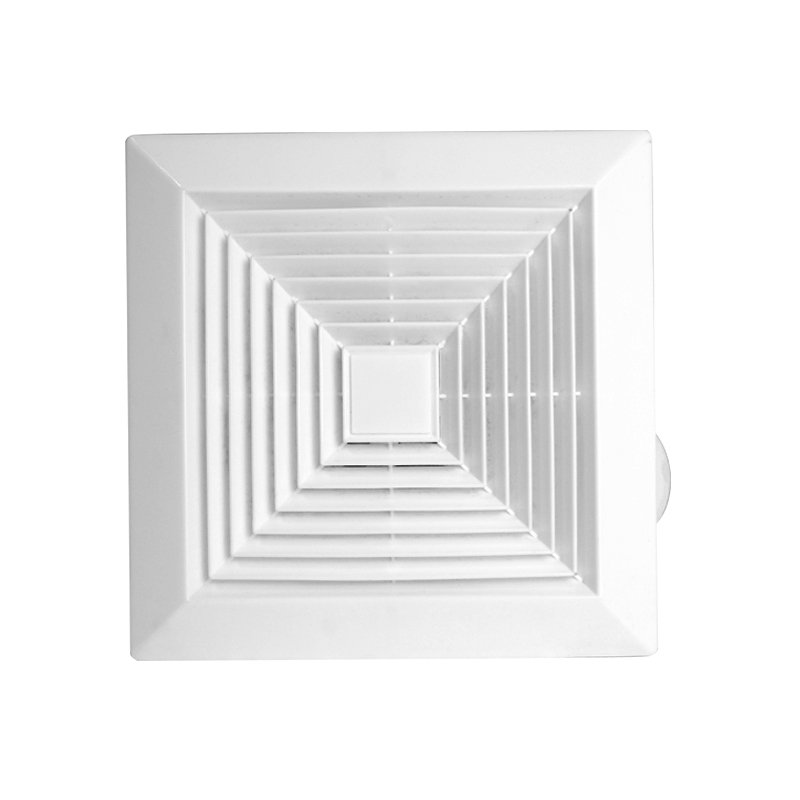 Exhaust Fan Ventilation Fan Kitchen Ceiling Extractor Vent Fan Toilets Duct Blower for Wall Window Bathroom ABS 6/ 8/10/12 Inch