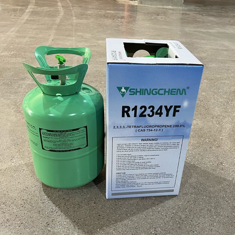 SHINGCHEM/OEM China Factory High Purity Refrigerant Gas Eco-friendly R1234yf 5KG