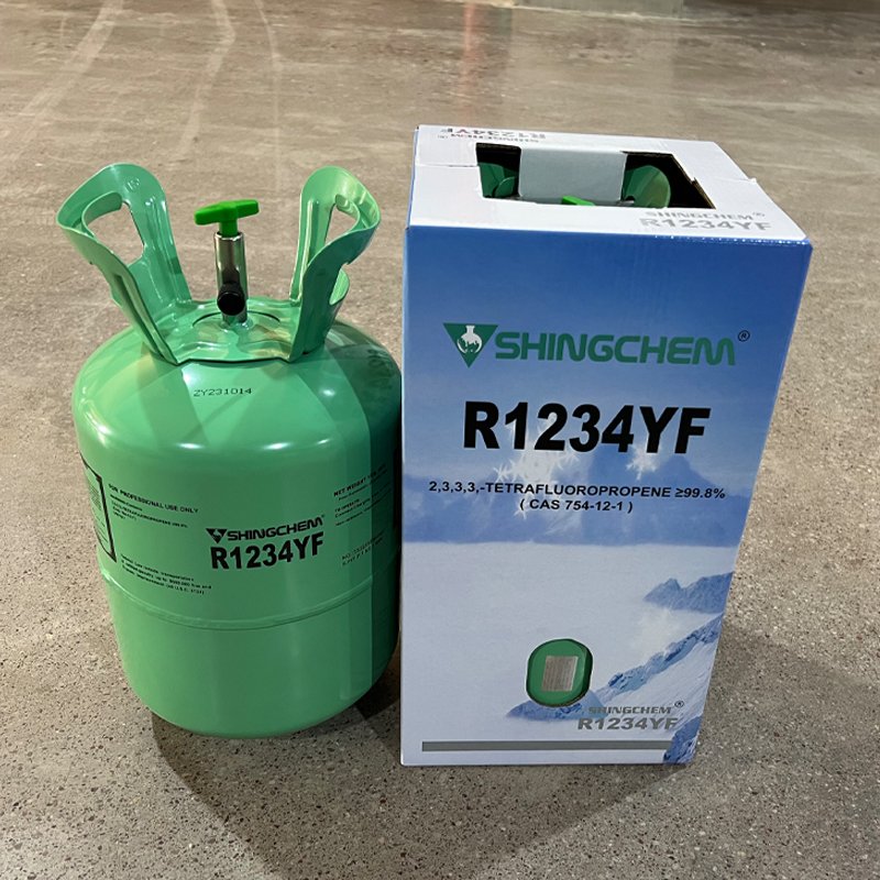SHINGCHEM/OEM China Factory High Purity Refrigerant Gas Eco-friendly R1234yf 5KG