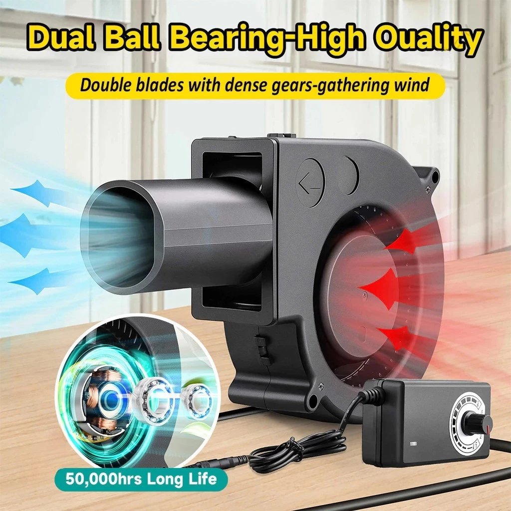 Blower Fan for Cooking Use Oil Portable 9733 Air Blower With Speed Control Outdoor BBQ Blower Fan