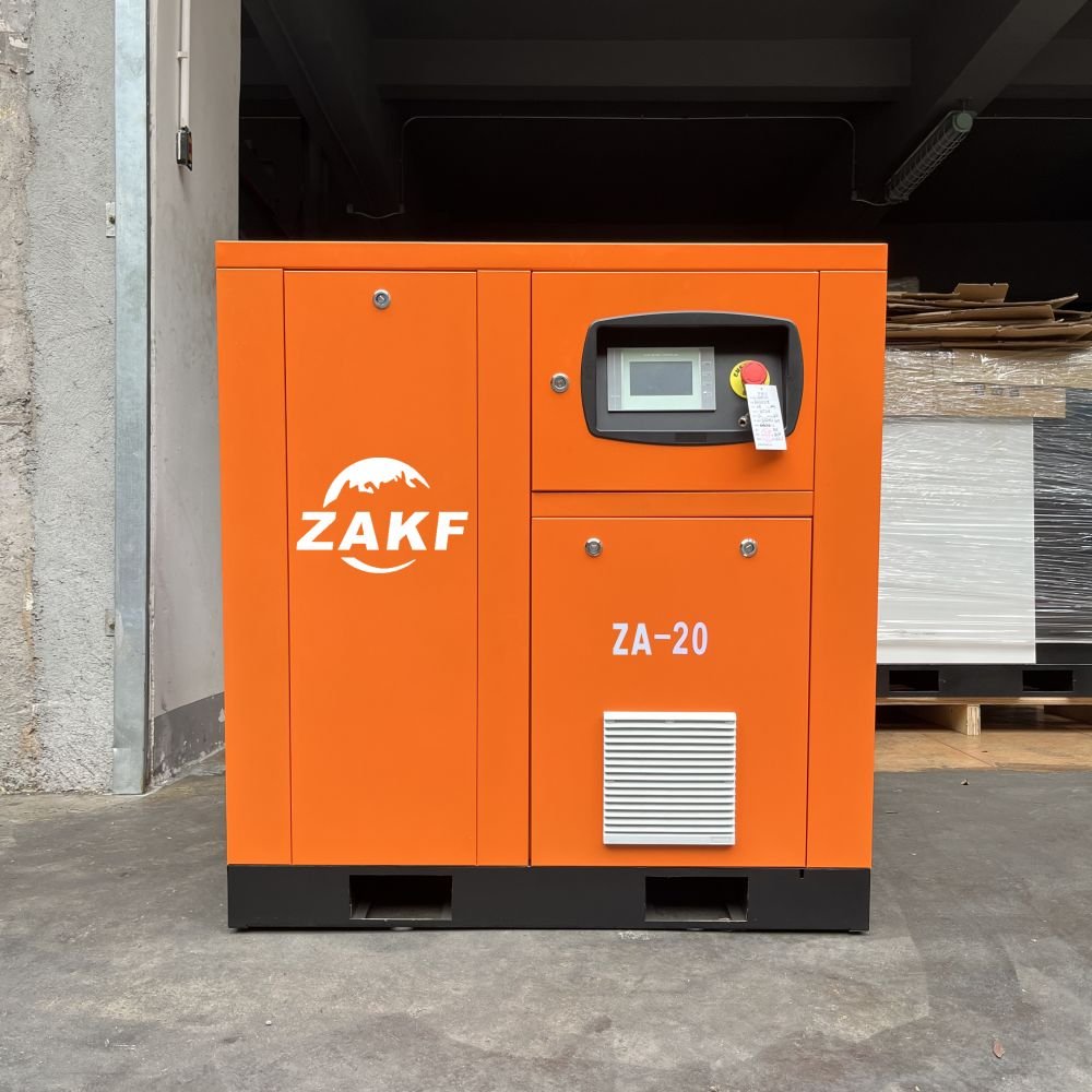 Industrial Equipments 220V415V/380V/60HZ/50HZ PMVSD Fixed Speed Screw Air Compressor for Stone Processing Industry