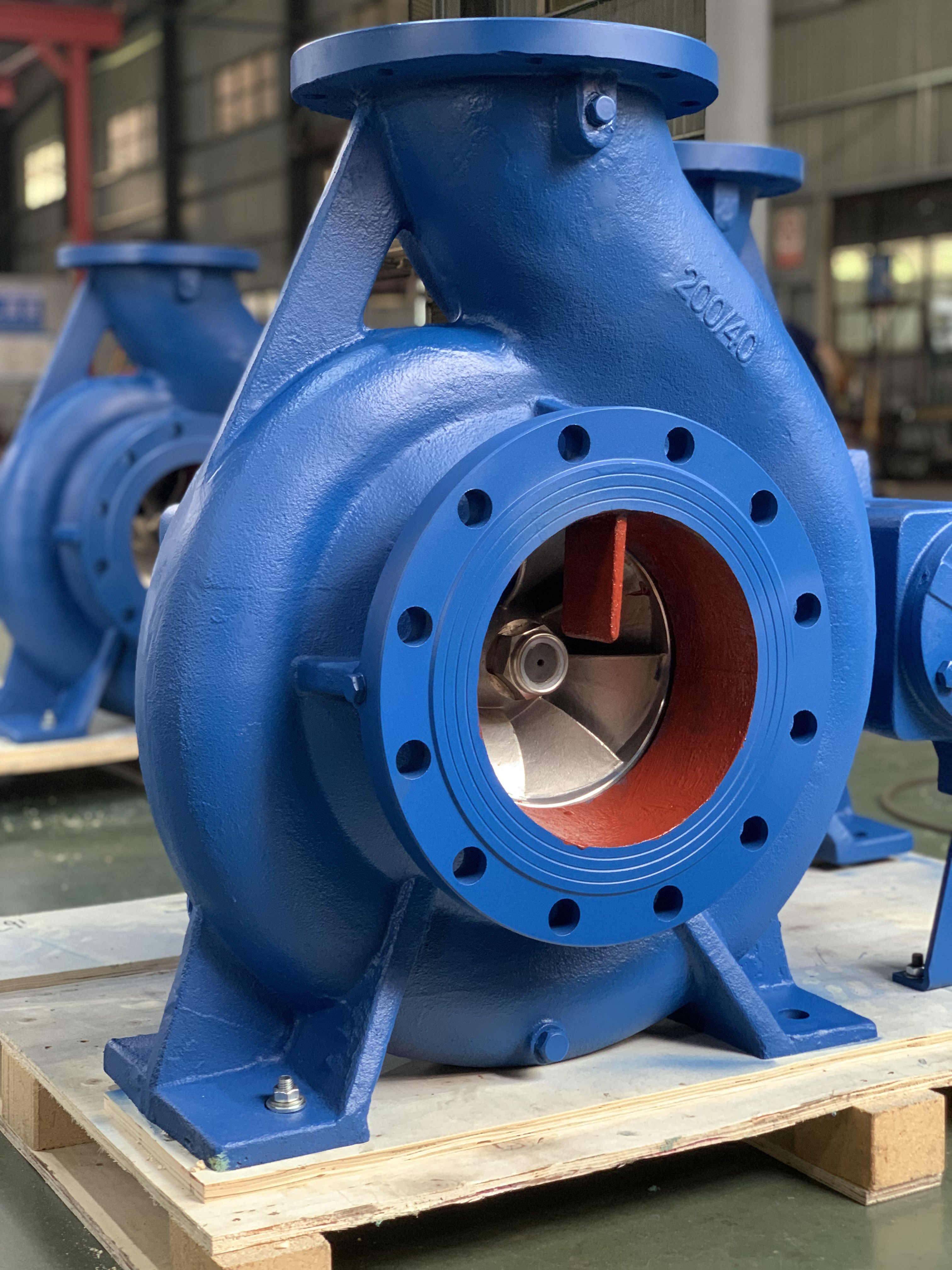 Single Stage End Suction Long-coupled Centrifugal Water Pump Bare Shaft Pump End Suction Centrifugal diesel Water Pump