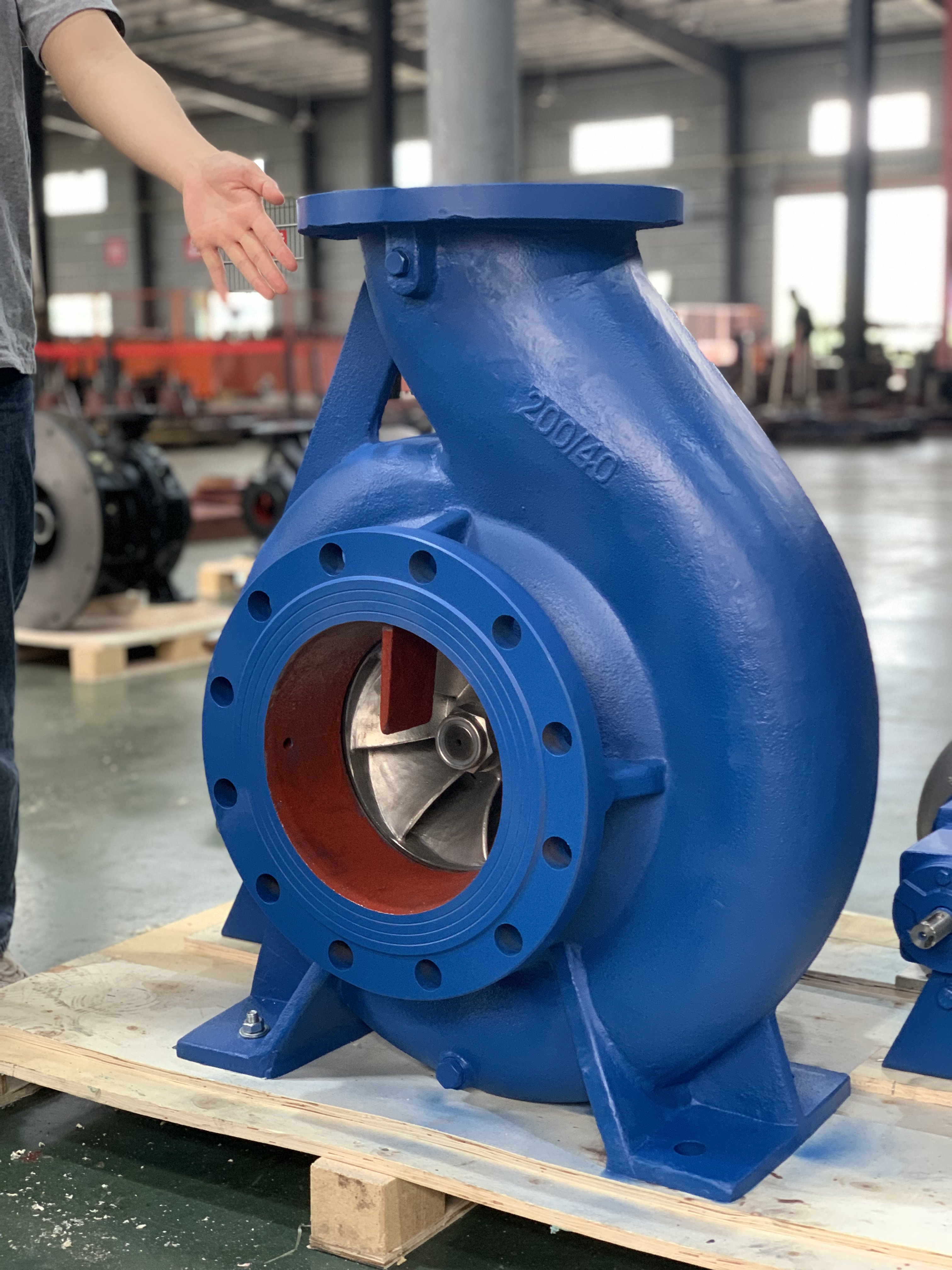 Single Stage End Suction Long-coupled Centrifugal Water Pump Bare Shaft Pump End Suction Centrifugal diesel Water Pump
