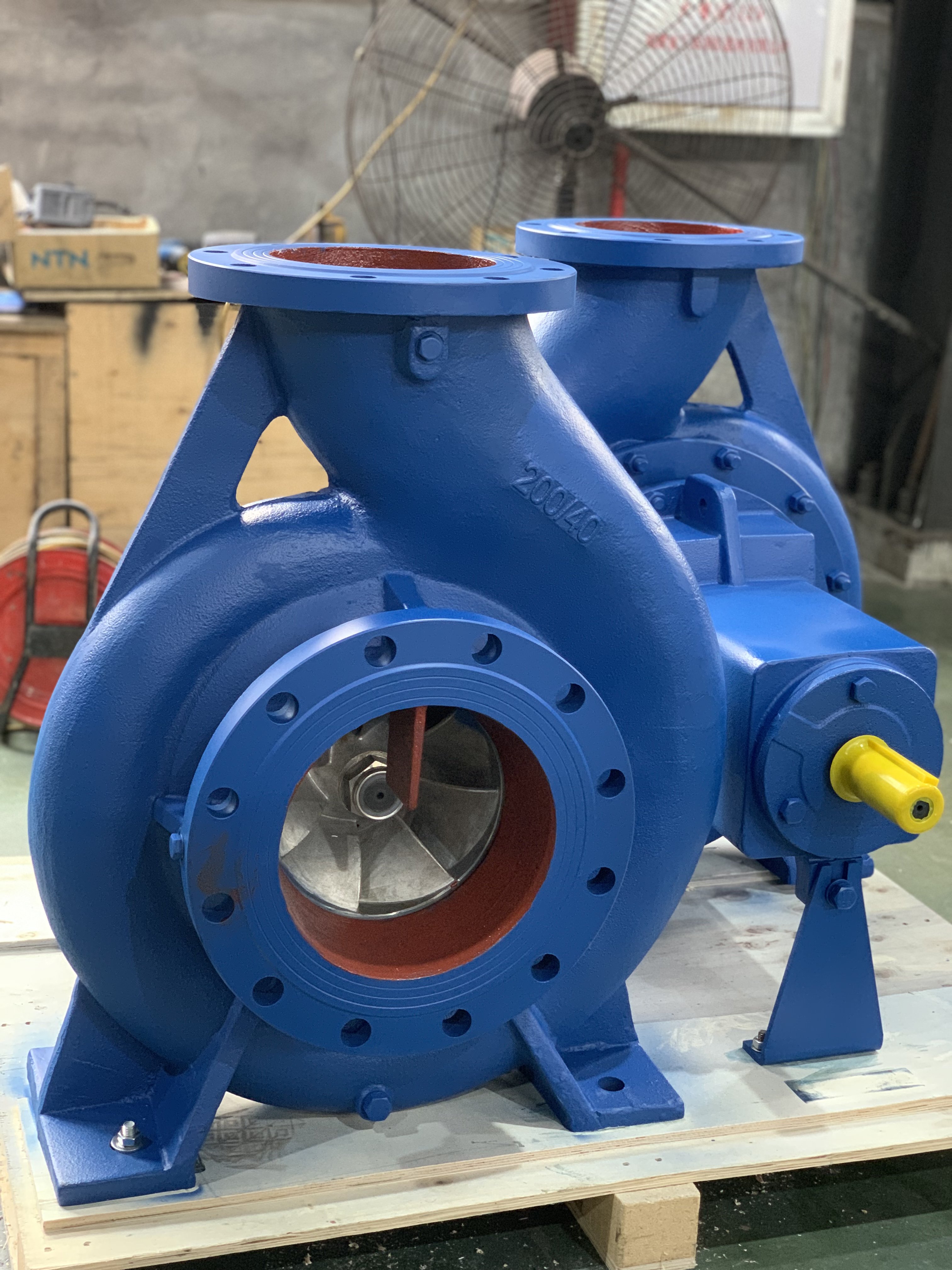 Single Stage End Suction Long-coupled Centrifugal Water Pump Bare Shaft Pump End Suction Centrifugal diesel Water Pump