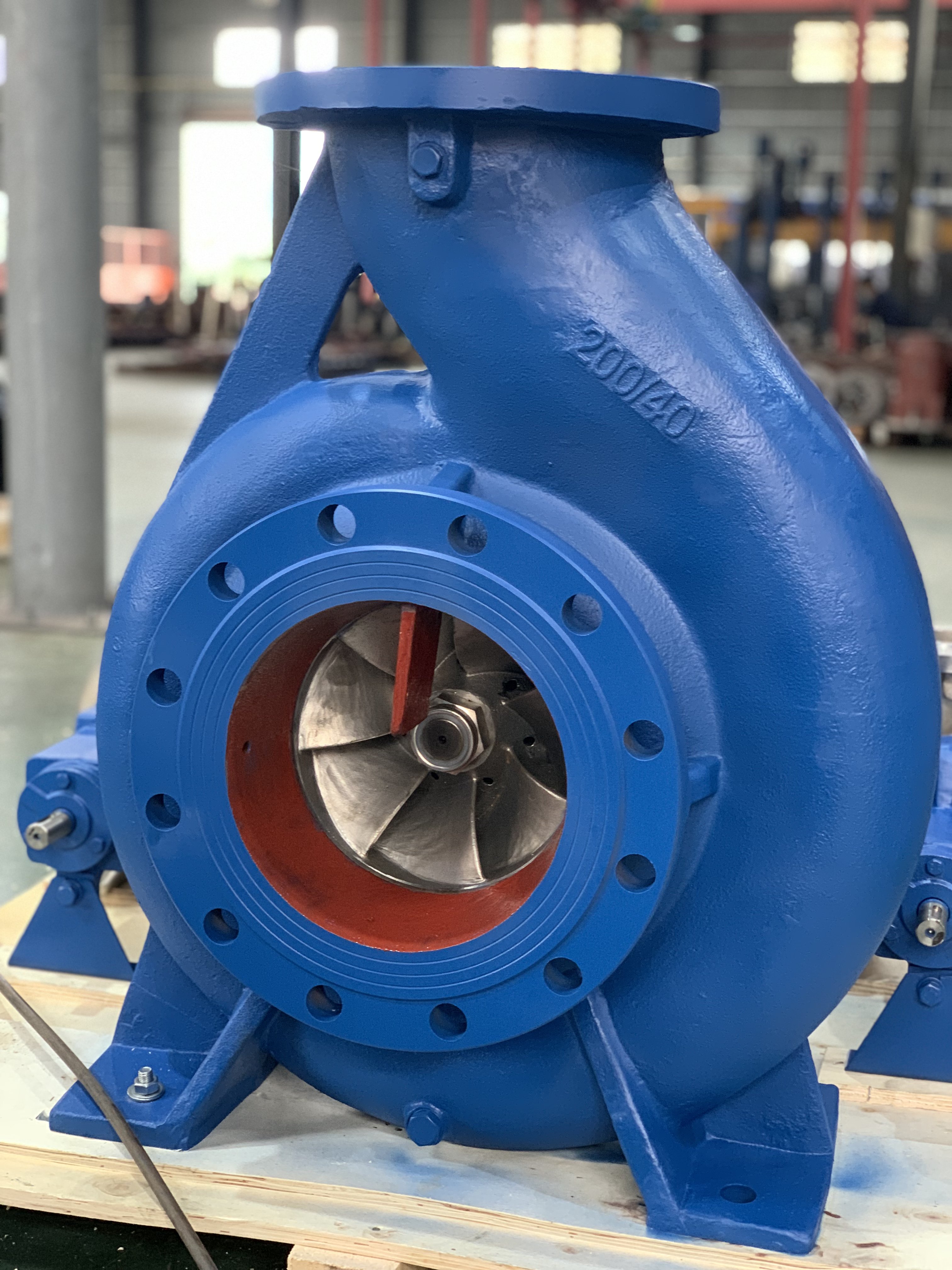 Single Stage End Suction Long-coupled Centrifugal Water Pump Bare Shaft Pump End Suction Centrifugal diesel Water Pump