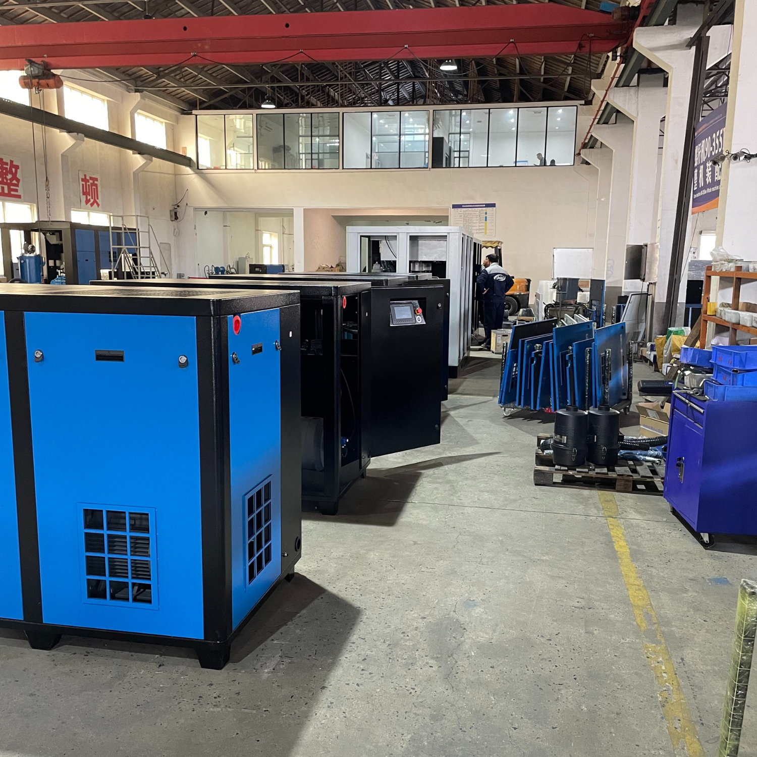 22KW 30HP Direct-driven Energy-saving Industrial Silent Rotary Screw Air Compressor