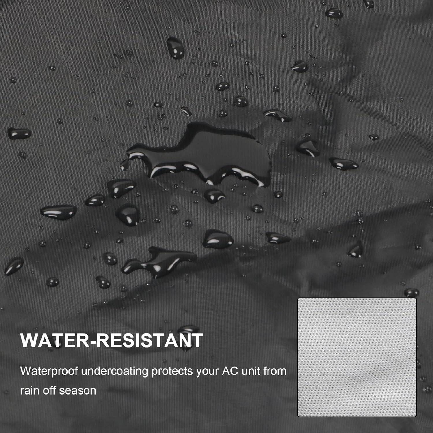 Waterproof Durable for Square Air Conditioner Cover for Central AC Condenser Units Air Conditioner Cover
