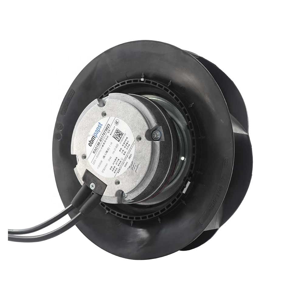ebmpapst 133mm to 1000mm EC Plug Fan AHU Backward Metal Plastic Impeller 0-10V PWM Control Centrifugal Cooling Fan