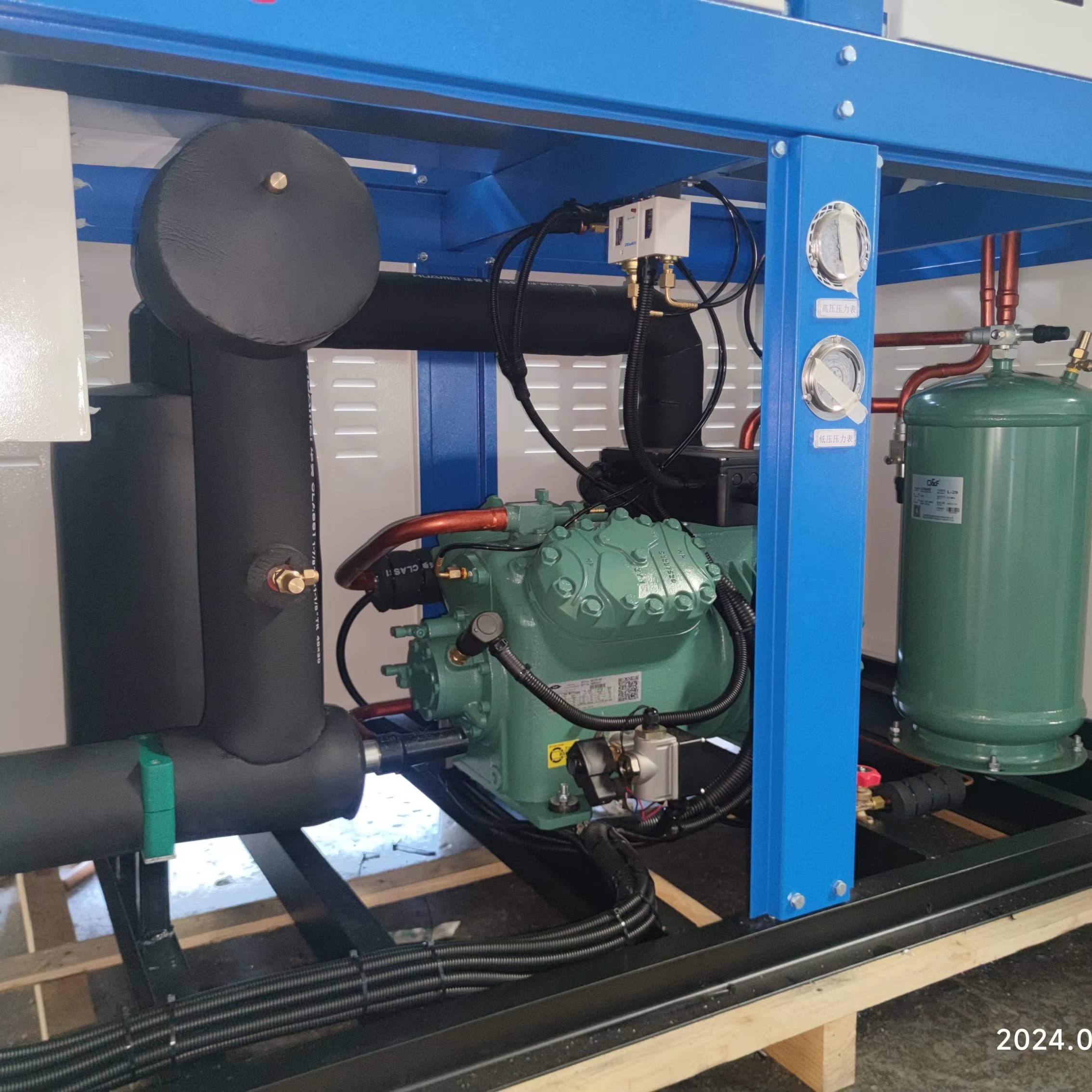 BITZER Compressor Air-Cooled Box Unit New and Used R410A Automatic for Restaurant and Supermarket Industries