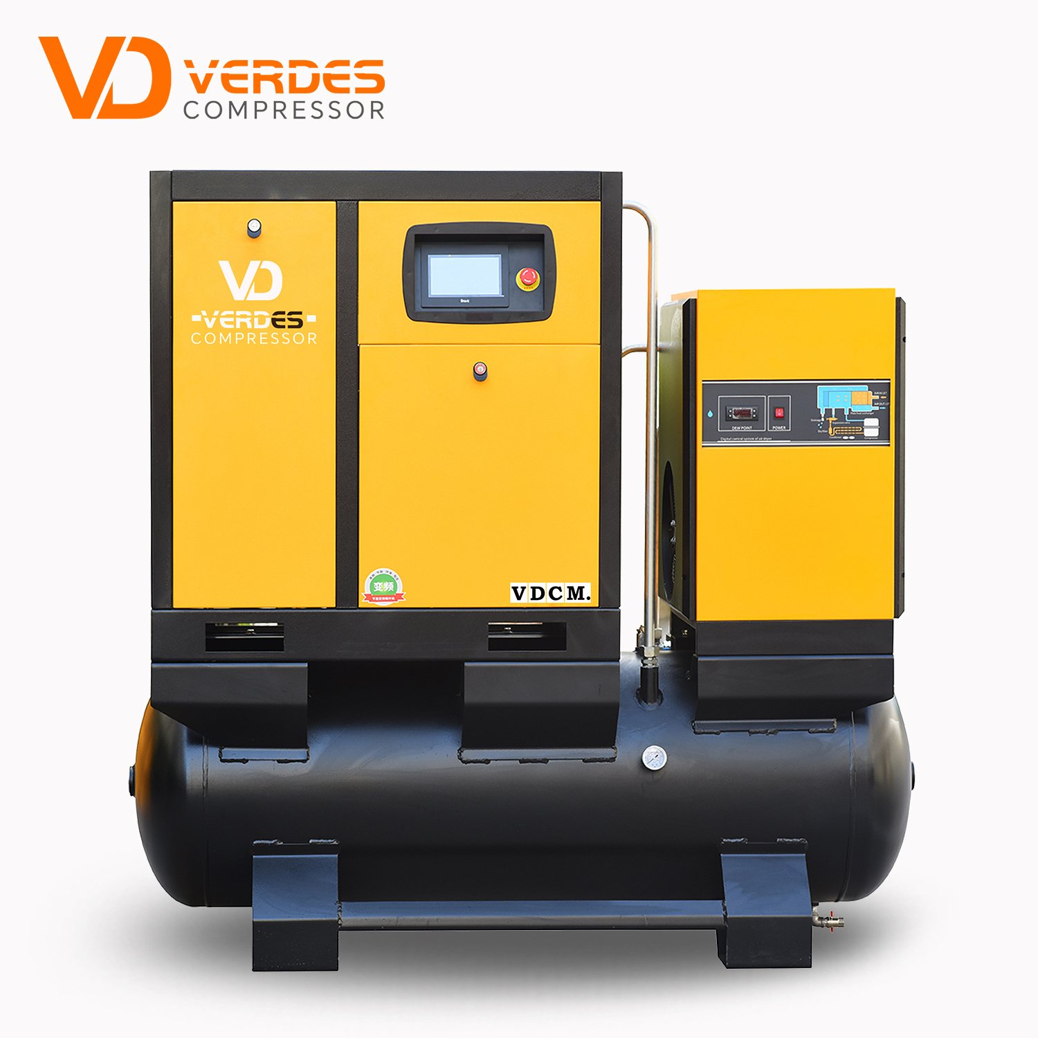 VERDESAIR 7.5kw 11kw 15kw 22kw 37kw Compresor De Aire Industrial Compressors Rotary Screw Air Compressor Screw Air-compressors