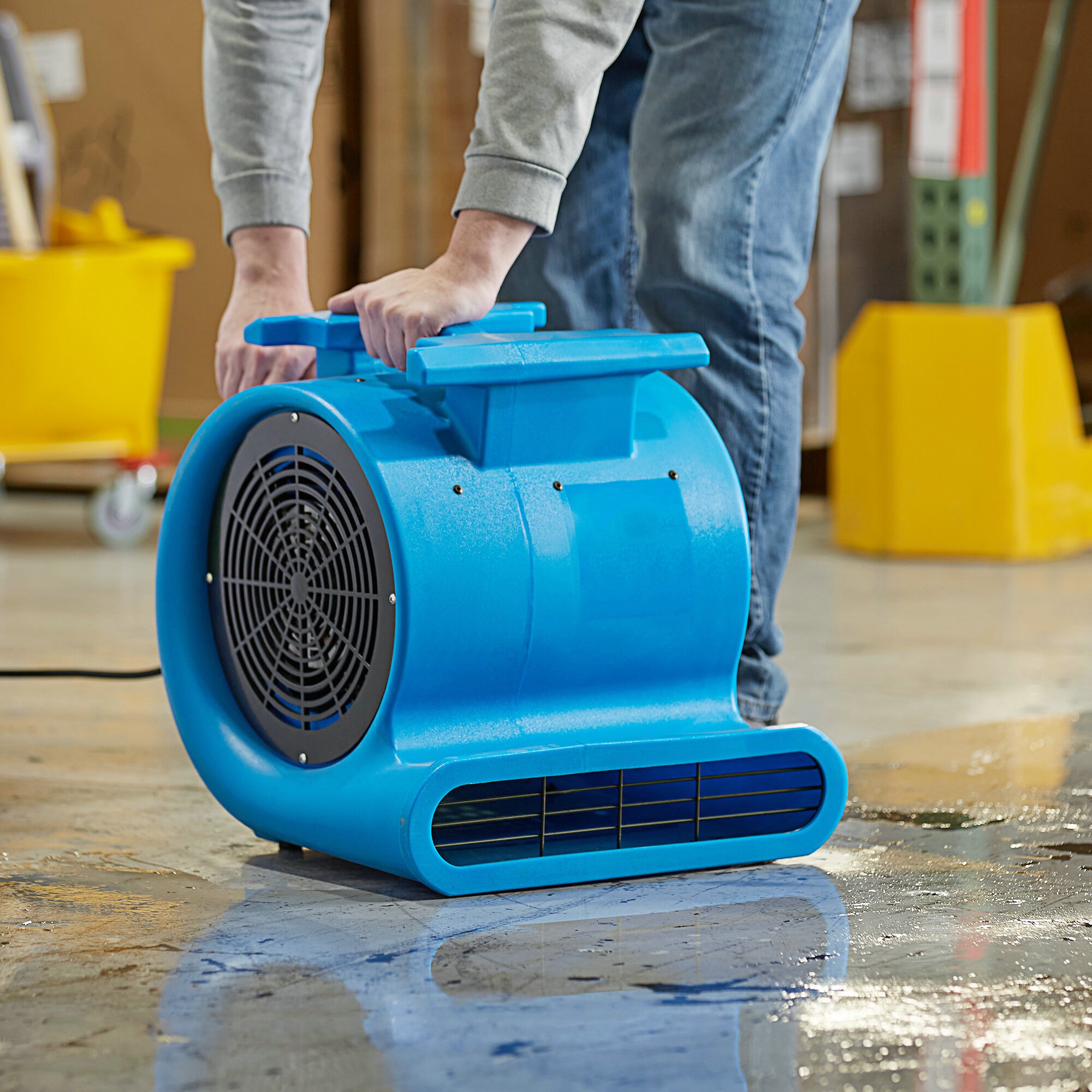 Stackable Centrifugal Industrial Mini Floor Drying Carpet Dryer Blower Fan Air Mover for Water Damage Restoration