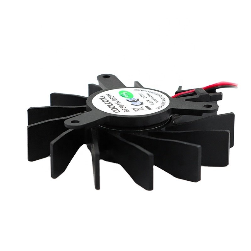 CoolCox Dc Frameless Blower Fan 60.5x15mm 8015 Bladeless Cooling Fan air Cooler Suitable IPC Cooler GPU Cooler 5V 12V 24V