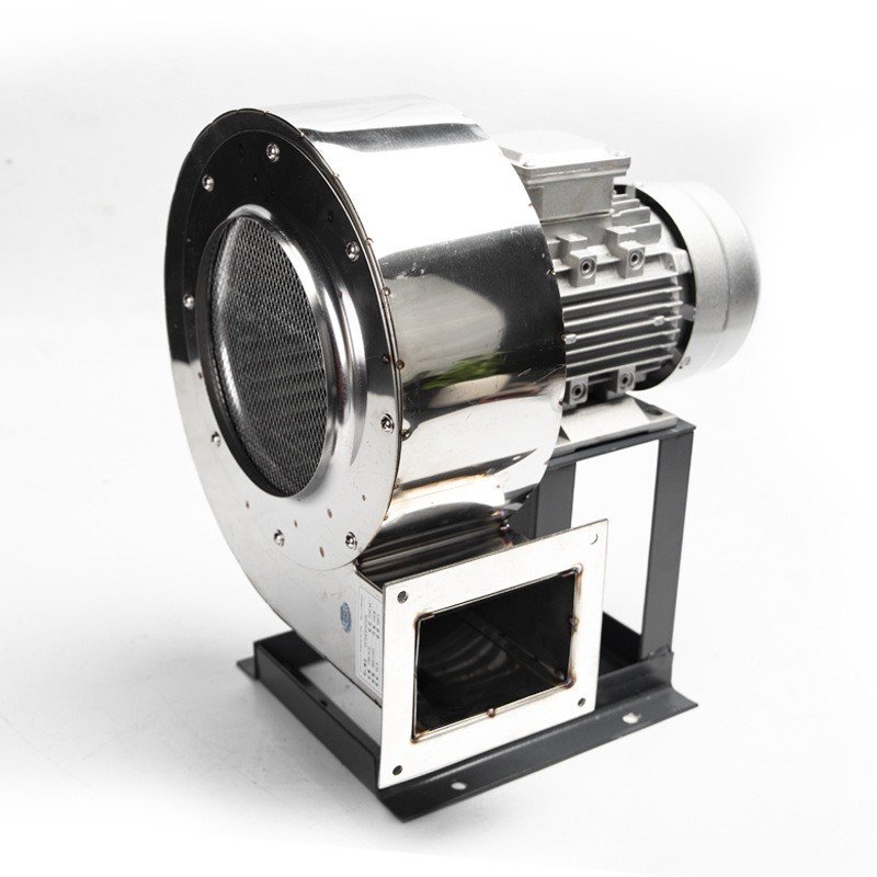 DF 220V/380V Stainless Steel Factory Ventilation Centrifugal Fan High Temperature Resistant Dust Removal Smoke Exhaust Blower