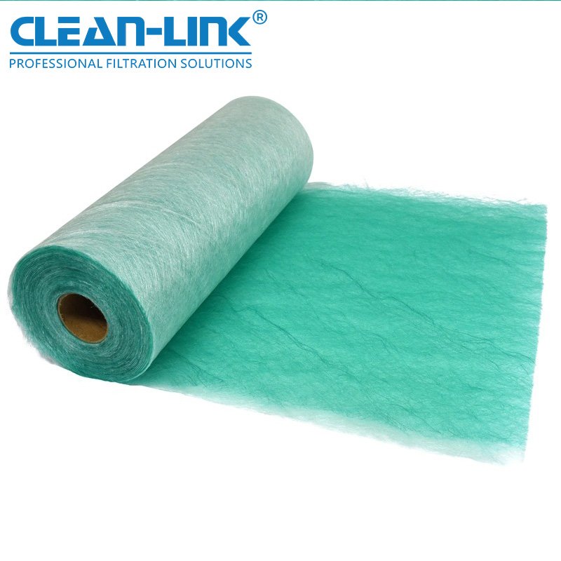 G2-G4 Fiberglass Media Filter Paint Stop Floor Filter Roll for Spray Booth