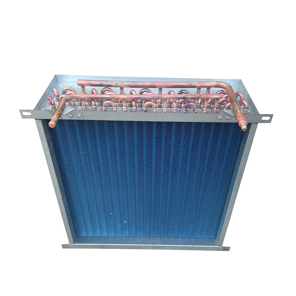 Factory Price Stainless Steel Tube Coil Condenser and Evaporator Double Aluminum Foil Air Heat Exchanger Heater
