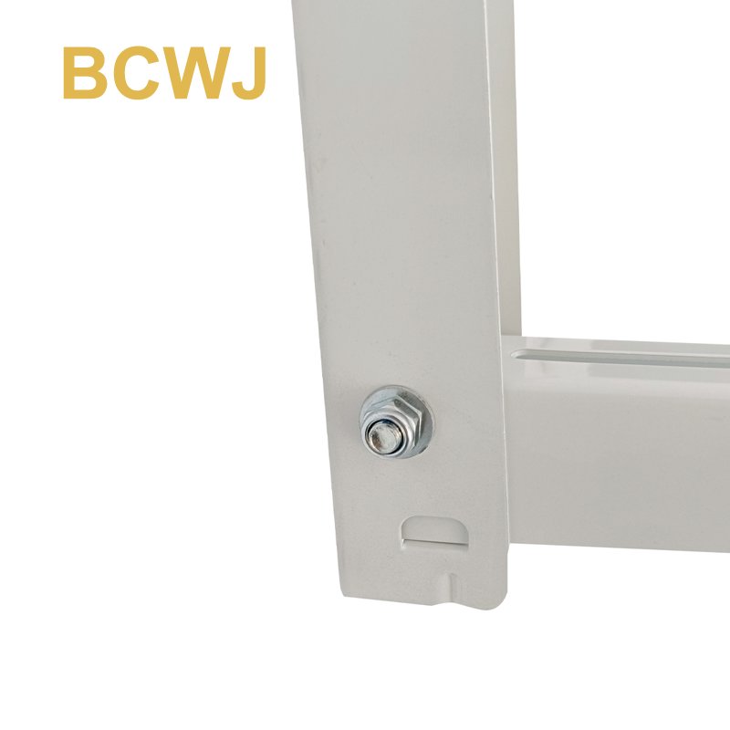 Condensing Unit China air Conditioner Bracket Roof Set Heavy Gauge Steel Good Coat of Paint Metal Soft Enough to Drill