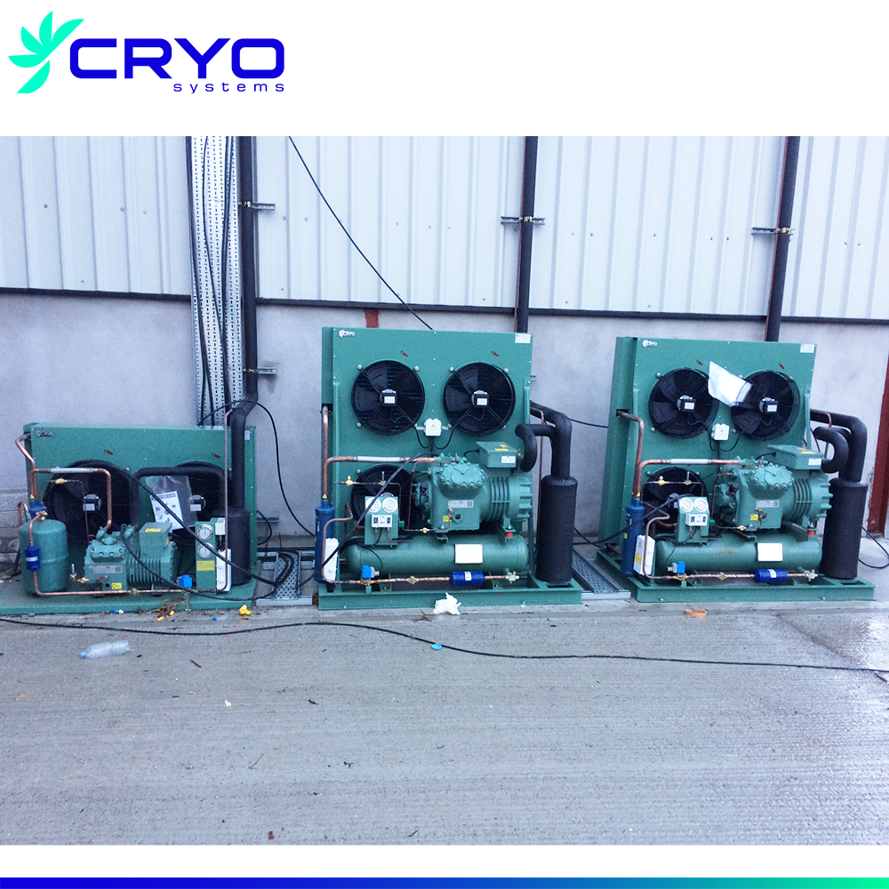 R404a Condensing Unit Cold Room Storage Cryo Refrigeration Systems Compressor Refrigeration Unit