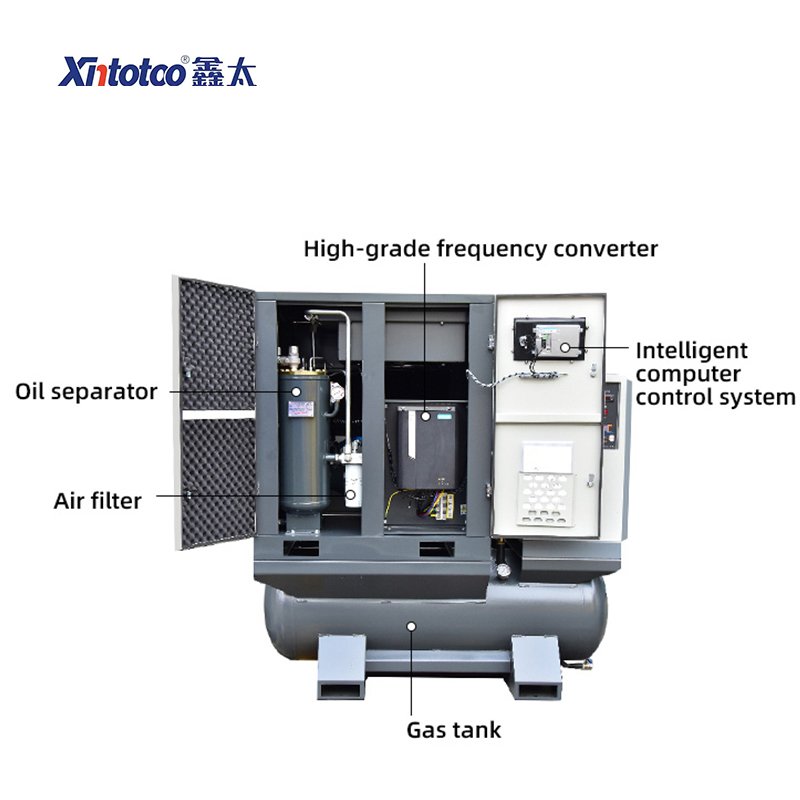 Combined Integrated 4 in 1 Air-compressors 15.5bar 380V All in One Compressor