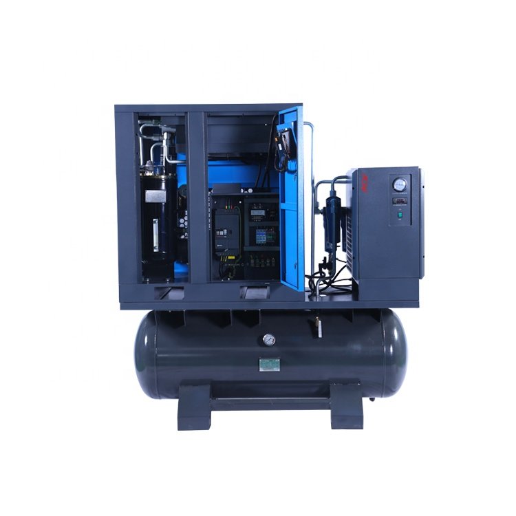 New Generation 15KW 20HP Laser Specialized Air Compressor All in One Screw Air Compressor for Laser Cutting