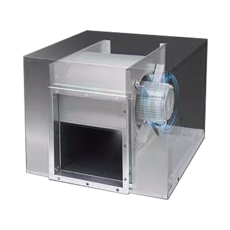 High Pressure Blower Fan Reversible Square in Line Exhaust Fan Rectangular Inline Duct Vent Fan