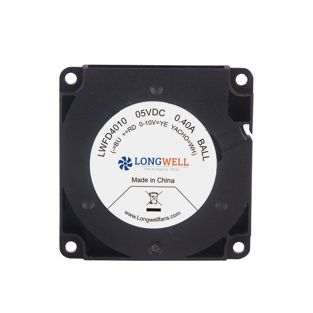 LONGWELL 40x40x10 DC 5V 12V 24V 5000 - 9000RPM 4010 Mini Centrifugal Fan Blower for Computer , Cooling ,Ventilating
